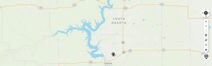 Mapquest Map Of South Dakota And Driving Directions Live