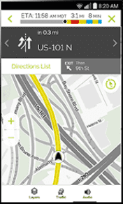 Mapquest app