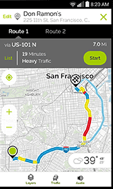 mapquest route planner app