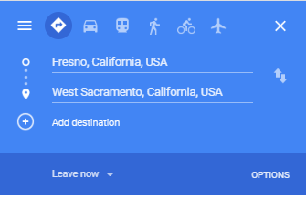 Google Maps Driving Directions Route Planner