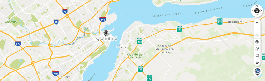 Mapquest Quebec