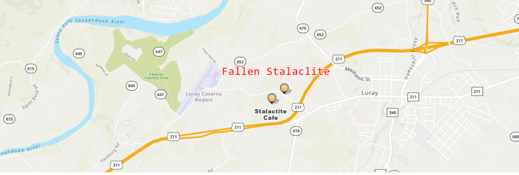 Fallen Stalactite