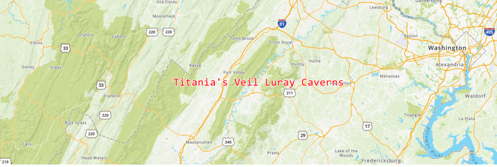Titanias Veil Luray Caverns