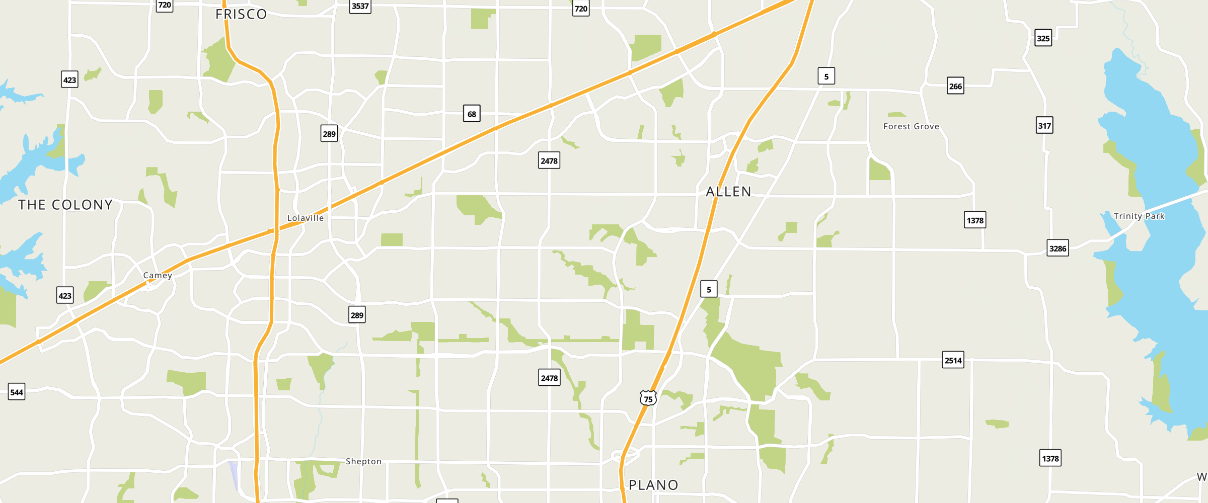 Mapquest Allen Texas